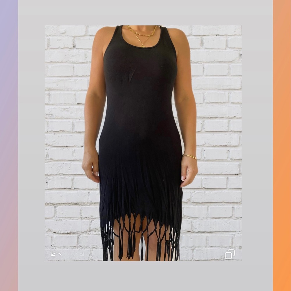 Comfy black dress!!